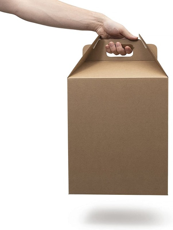 Tall Cardboard Cake Carrier Caddy 3