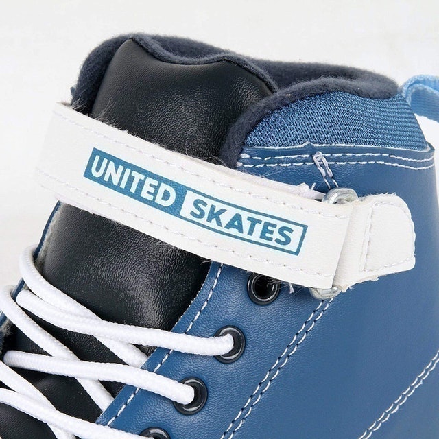 Blue Semi-Soft Kids' Recreational Roller Skates 3