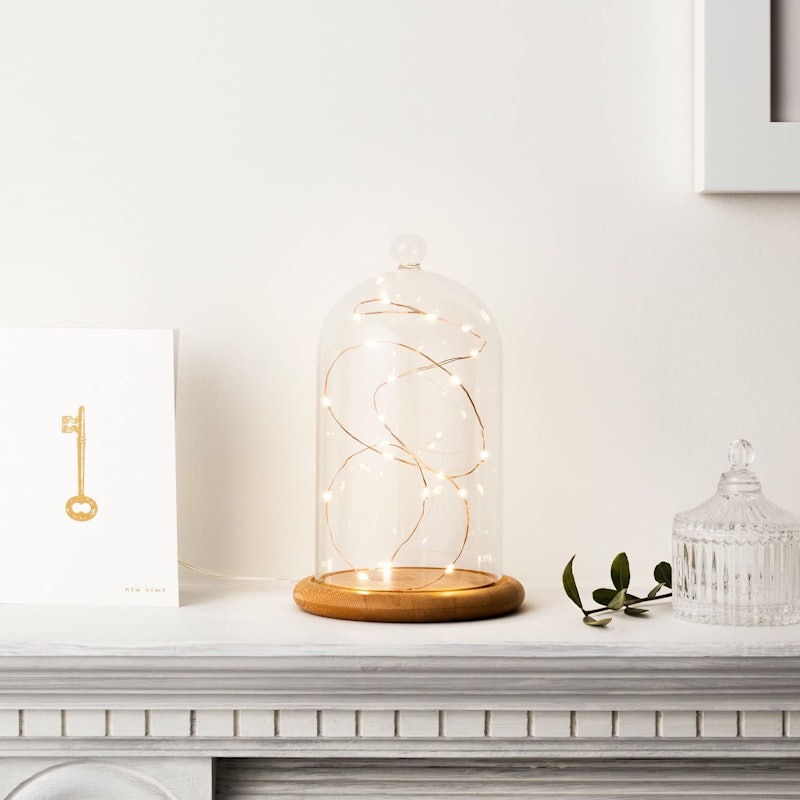 1. Lights4fun Warm White String Lights on Copper Wire 3
