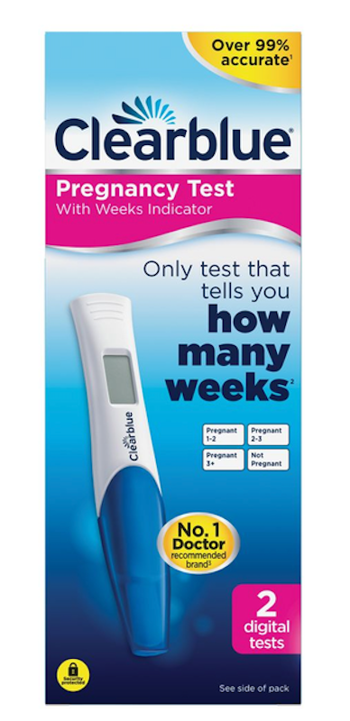 Digital Pregnancy Test With Weeks Indicator 1