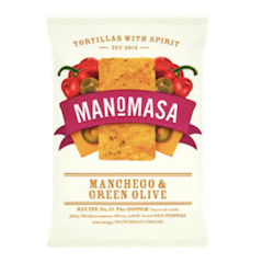 Manchego & Green Olive Sharing Corn Chips