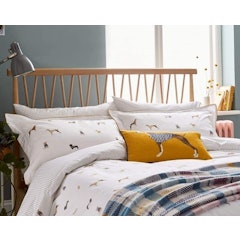Dogs Duvet Cover and Matching Oxford Pillowcases