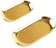 EKdirect Gold Oval Dish 2 Piece Set 1