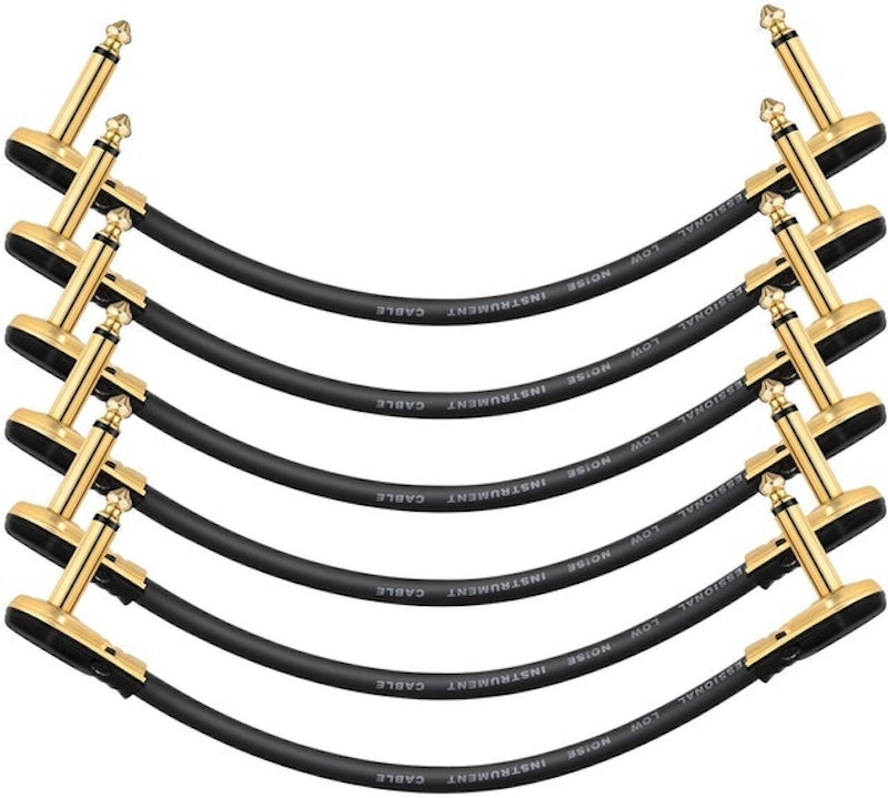 Right Angle Guitar Patch Cables 1