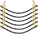 Donner Right Angle Guitar Patch Cables 1