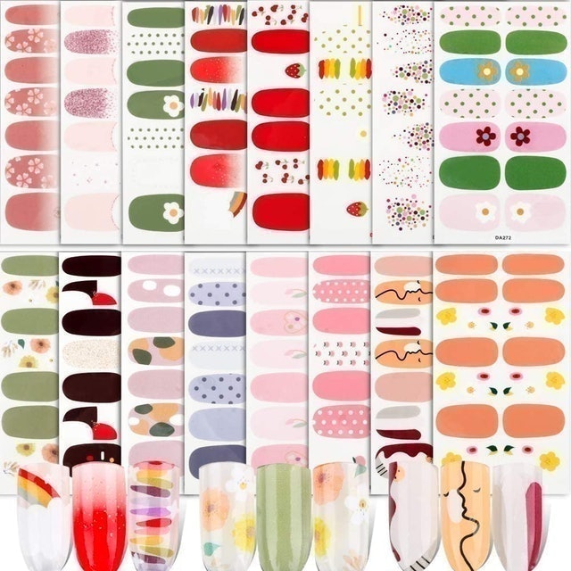 Full Wrap Nail Polish Stickers 1