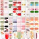 FLOFIA Full Wrap Nail Polish Stickers 1