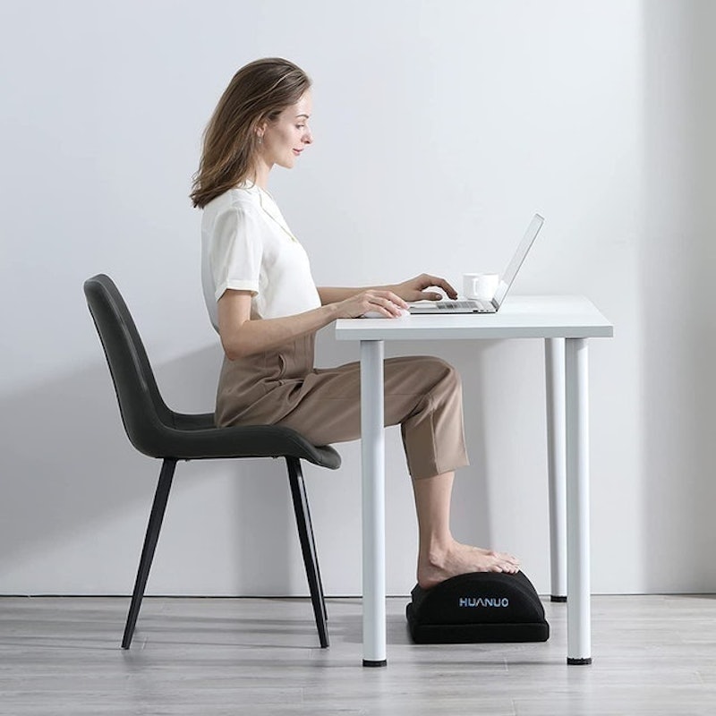 Adjustable Footrest With Optional Foot Cushions 2