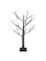 John Lewis and Partners Pre-Lit Black Tree 1