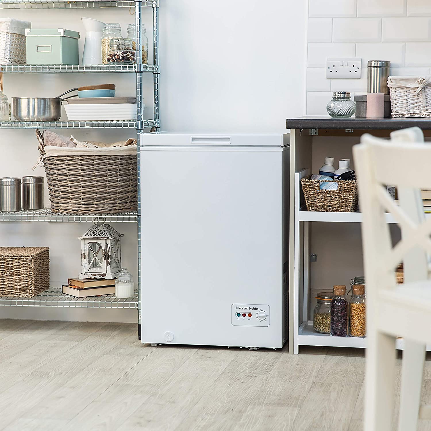 White Chest Freezer 3