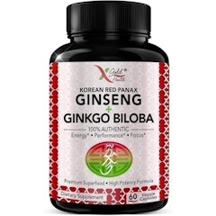 Korean Red Panax Ginseng + Ginkgo Biloba