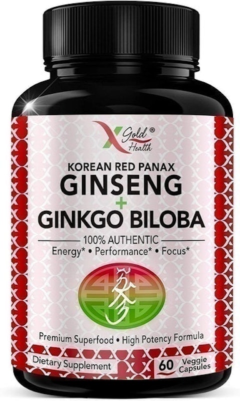 Korean Red Panax Ginseng + Ginkgo Biloba 1