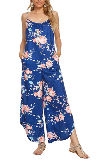 Sleeveless Summer Wide Leg Jumpsuit 1