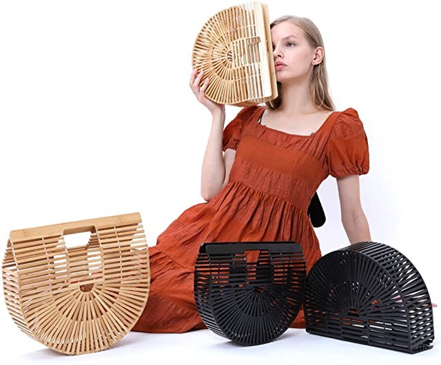 Handmade Bamboo Beach Bag 2
