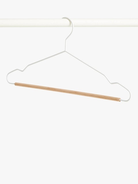 Metal and Wood Clothes Hanger 2