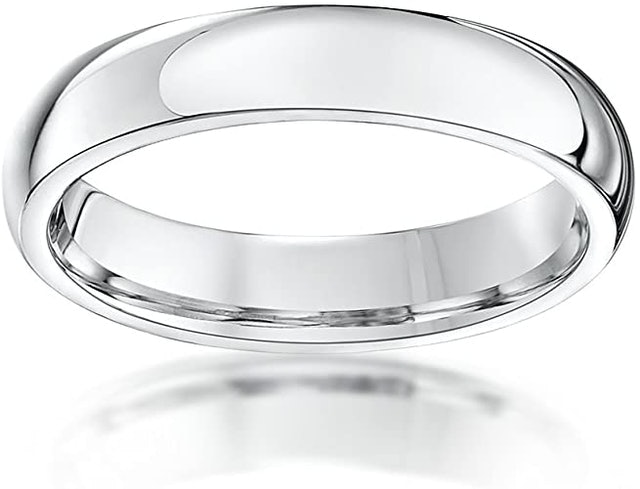 Super Heavy Court Shaped Wedding Ring 2