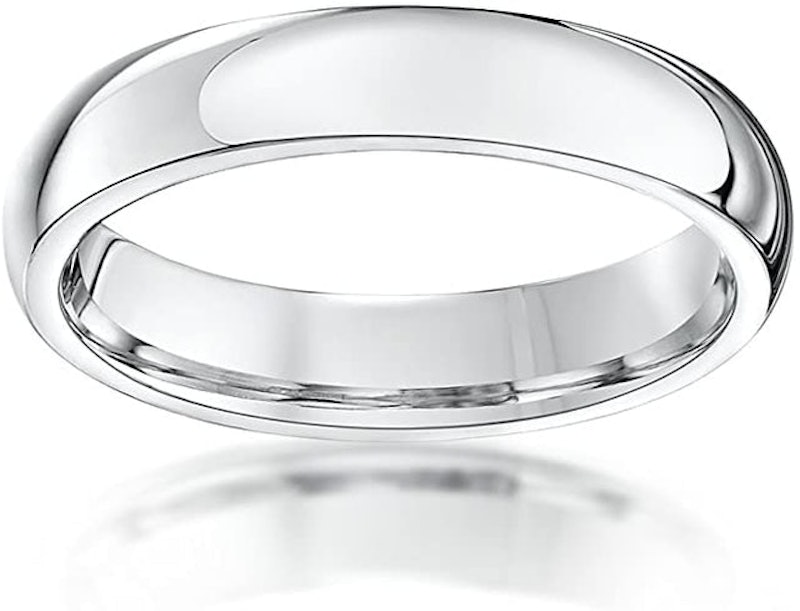 Super Heavy Court Shaped Wedding Ring 2