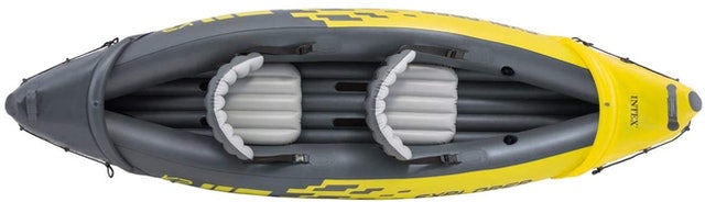  Explorer K2 Yellow Inflatable Kayak 2