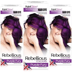 Rebellious Colours Semi-Permanent Hair Dye (Pack of 3)