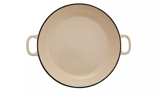 Cast Iron Shallow Casserole Dish 2
