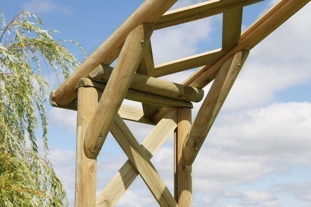 Oleiros Rustic Garden Arch 4