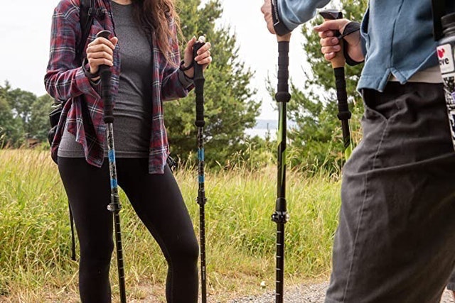 Carbon Fibre Trekking Poles 2