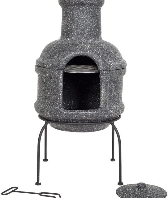 Teplo Clay Terracotta Chimenea 1