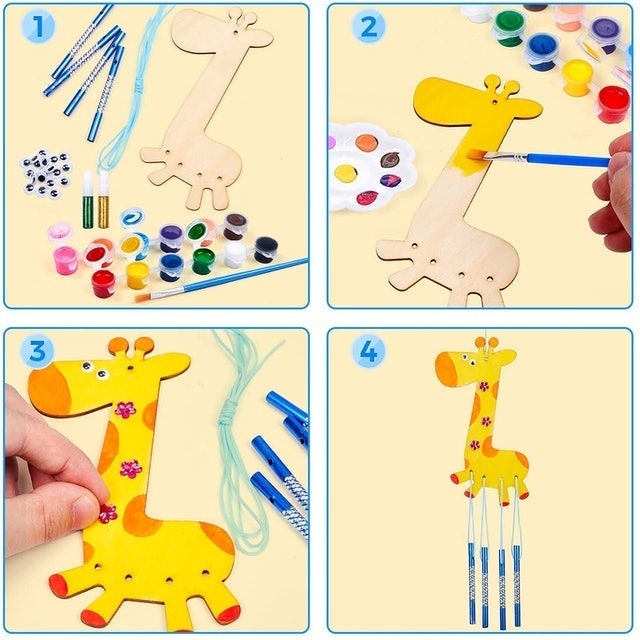 Kids' Wind Chime Craft Kit 2