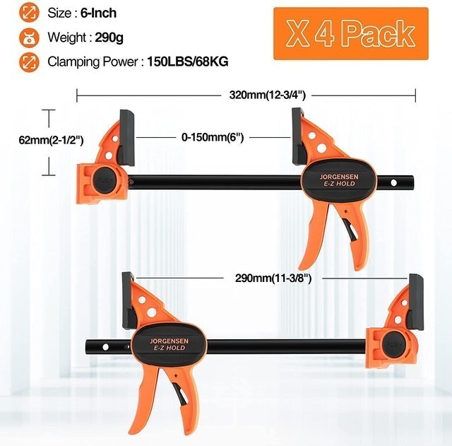 E-Z Hold Mini Clamp Set 2