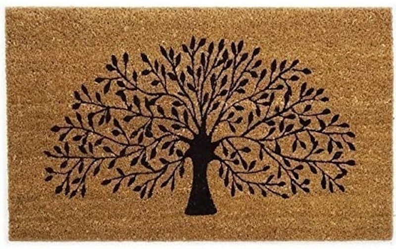 Patterned Coir Door Mats with Nature Designs 1