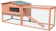 Pawhut 2 Floor Wooden Rabbit Hutch 1
