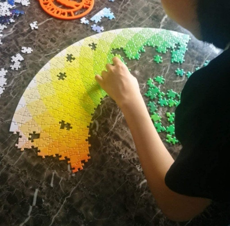 Gradient Round Puzzle 3