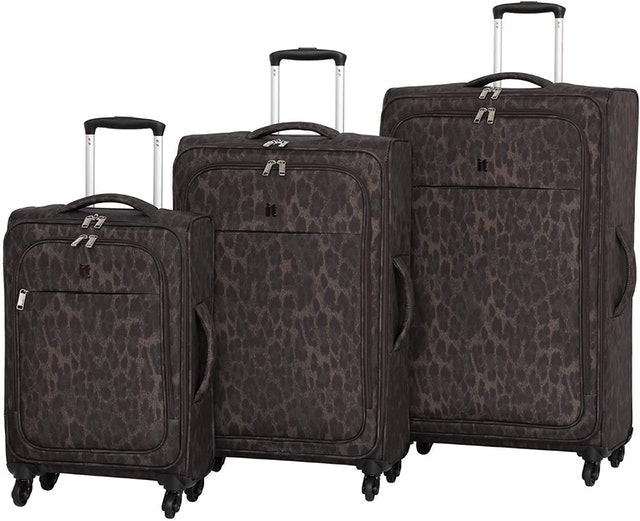 Rosette 3 Piece Soft Suitcases 1