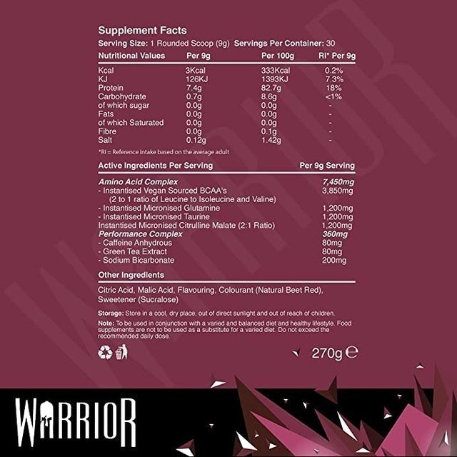 Amino Blast BCAA Powder Amino Acids 2