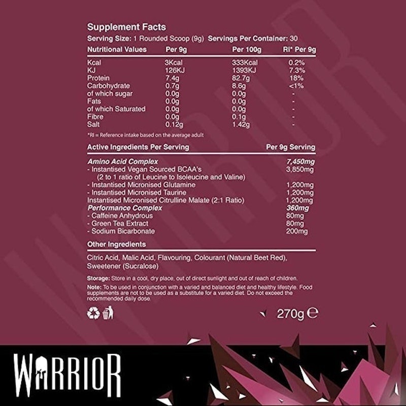 Amino Blast BCAA Powder Amino Acids 2