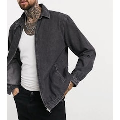 Oversized Harrington Jacket