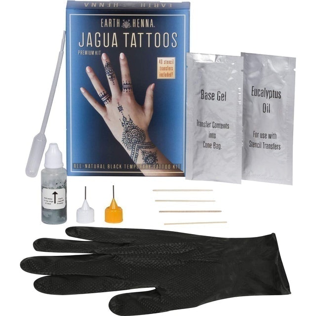 Organic Jagua Temporary Tattoo and Body Painting Kit 3