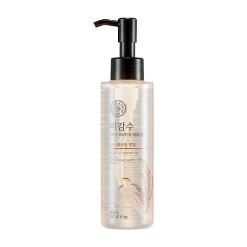 6. The Face Shop Rice Water Bright Rich Cleansing Oil 1