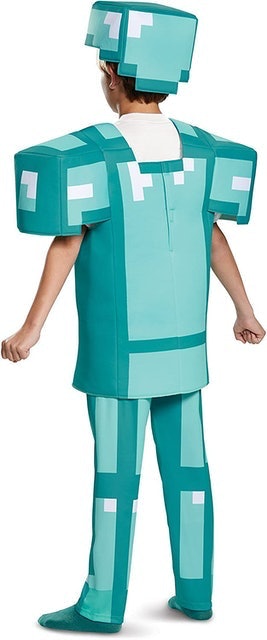 Minecraft Deluxe Diamond Armour Costume 2