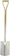 Kent and Stowe Stainless Steel Digging Spade 1