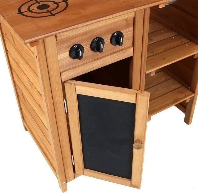 Children's Wooden Mud Kitchen 3