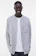 Bershka Linen Stripe Shirt With Grandad Collar 1