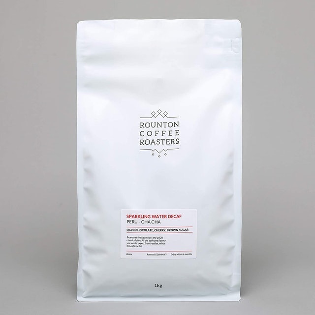 Sparkling Water Decaf Coffee Beans 2