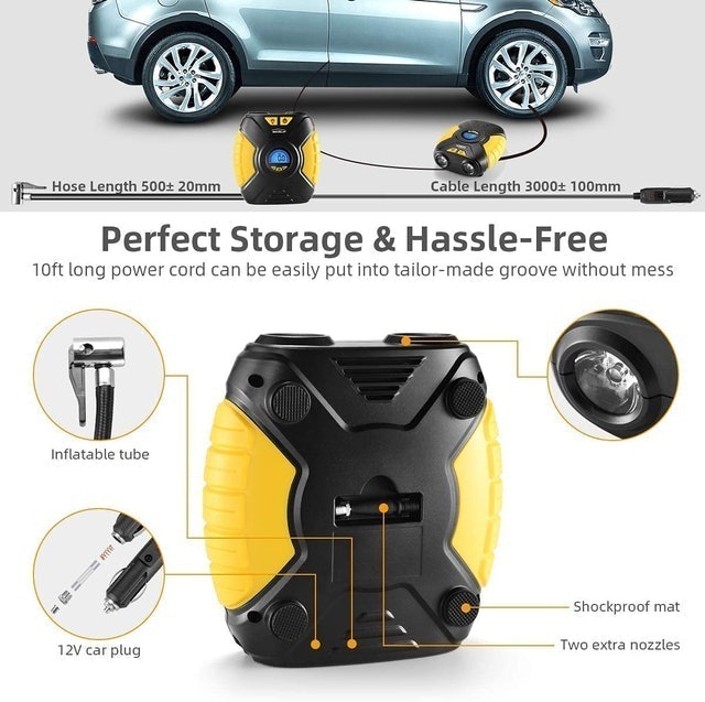 Digital Car Tyre Inflator 3