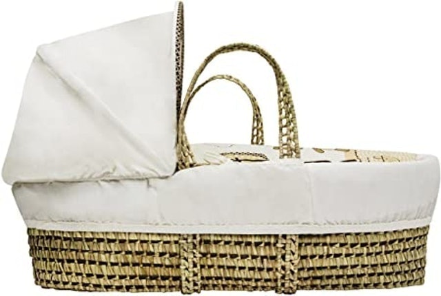 Tiny Ted Moses Basket - Cream 2