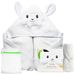 Organic Bamboo Hooded Baby Towel