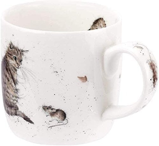Cat & Mouse Bone China Mug 2