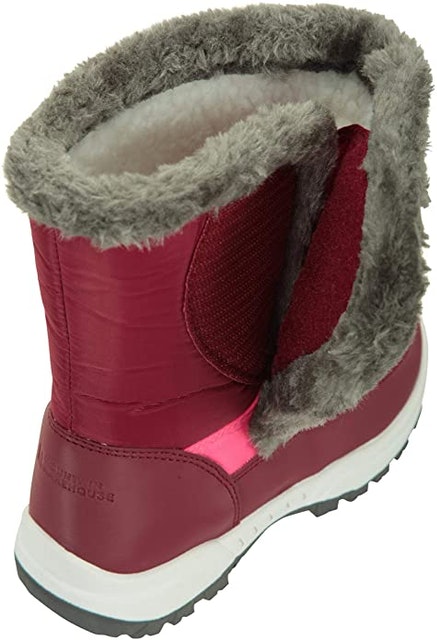 Caribou Kids Fur Trim Snow Boots 2