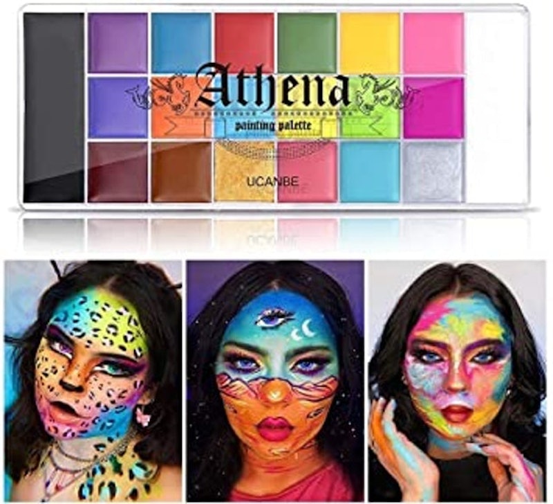 Athena Body Face Paint Oil Palette 2