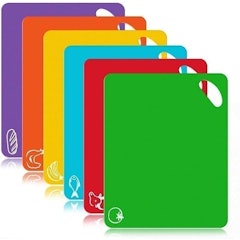 Extra Thick Flexible Plastic Cutting Board